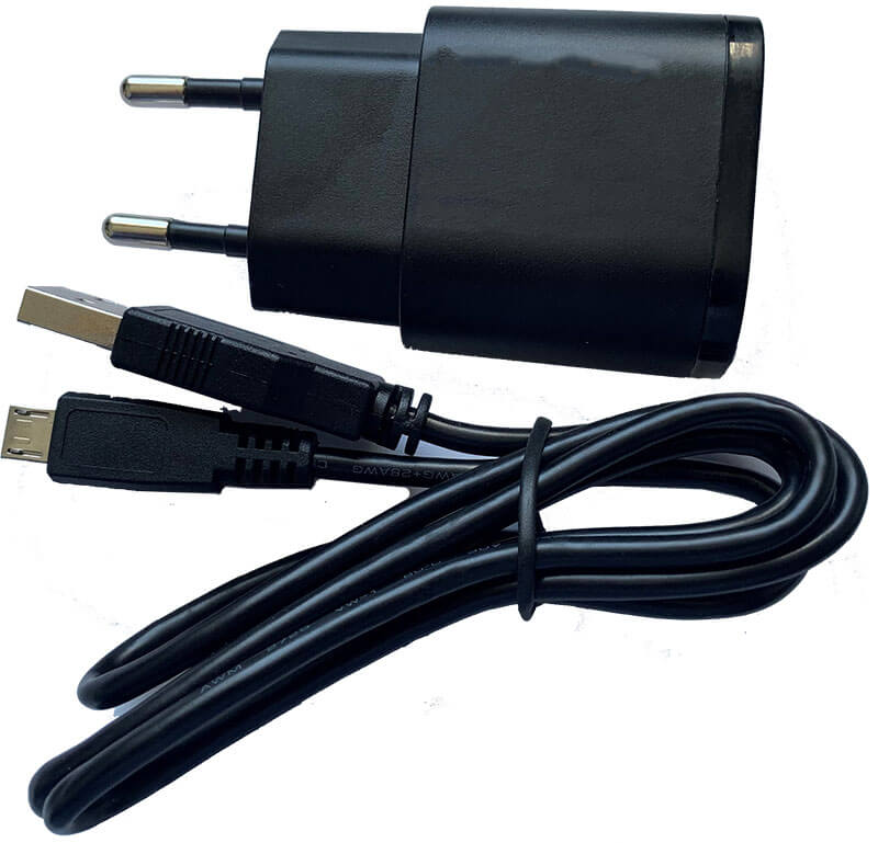 Strømstik 220V/2Amp, stik og USB