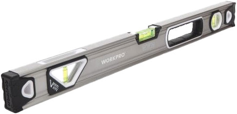 WORKPRO Vattenpass HEAVY DUTY alu. 1200mm med Plumb View.